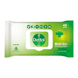 Dettol Disinfectant Skin & Surface Sanitizing Wipes, Original – 40 Count