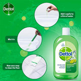 Dettol Liquid Disinfectant Cleaner for Home, Lime Fresh, 1L