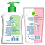 Dettol Liquid Handwash Original 200ml pump + 175ml pouch free