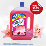 Lizol Disinfectant Floor Cleaner (Floral), 2 L