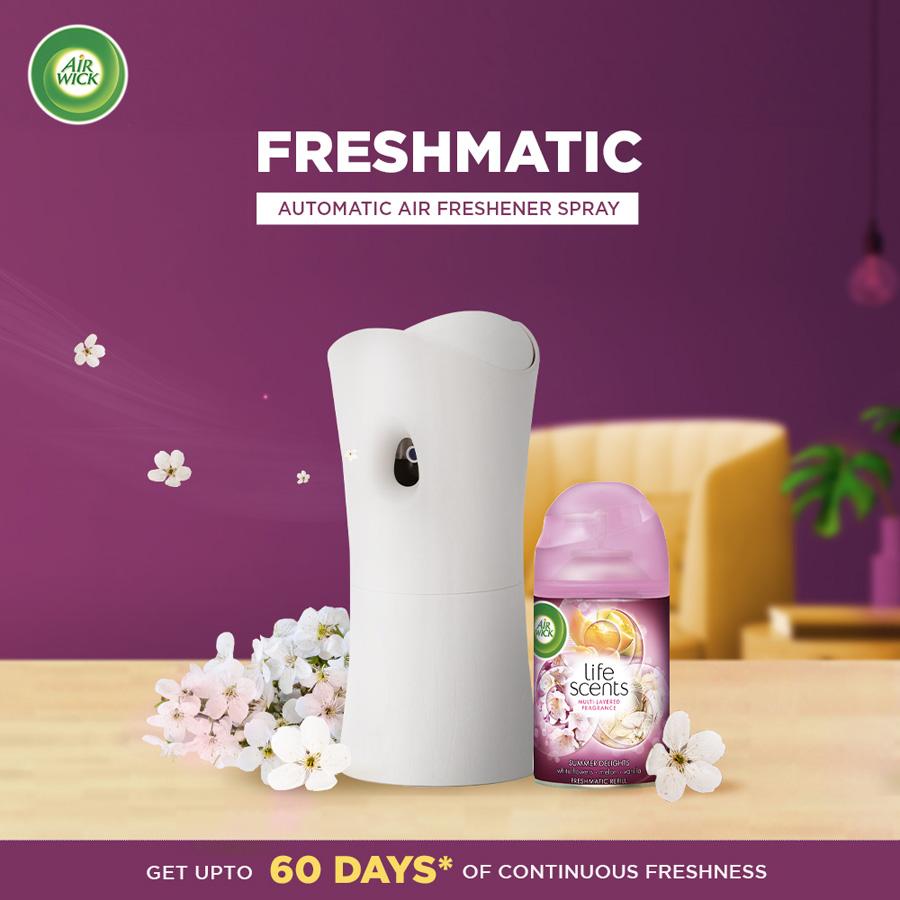 Airwick Freshmatic Complete Kit (Summer Delights), 250 ml