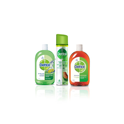 Dettol disinfection kit (3 products)